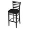 Holland Bar Stool Co 30" Bar Stool, Black Finish, Black Vinyl Seat 314030BlkBlkVinyl - alternate 1